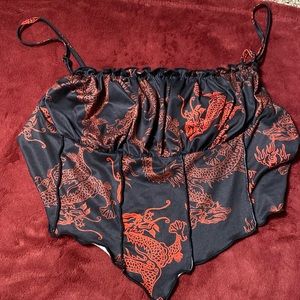 Dragon crop top